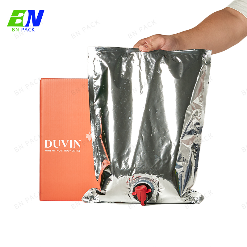 Bag In Box Aluminium Liquid Bag Bib Bag ถุงไวน์ In Box 1L,5L,10L