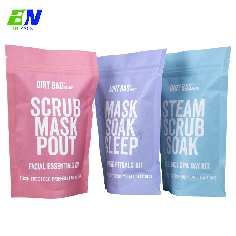 ถุงบรรจุภัณฑ์ที่ย่อยสลายได้ Stand Up Pouch ถุงกาแฟรีไซเคิล บรรจุภัณฑ์ปุ๋ยหมัก