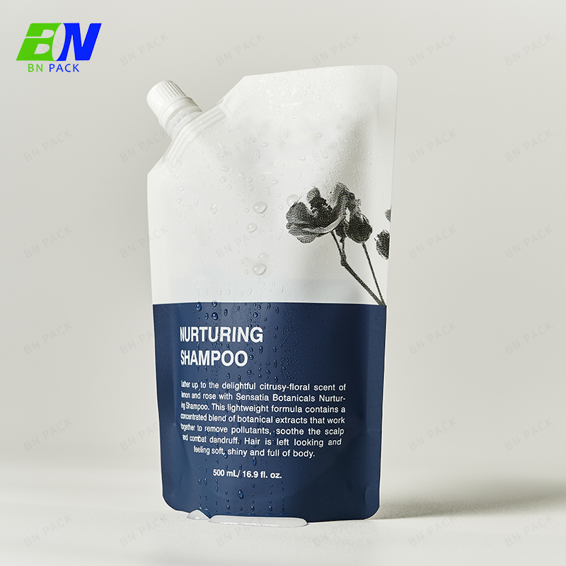500ml 1L 2L 3L กระดาษคราฟท์เติมบรรจุภัณฑ์เครื่องดื่มเหลวพิมพ์แบบกำหนดเอง
