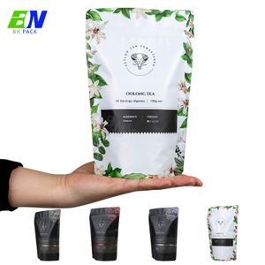 ย่อยสลายได้ทางชีวภาพ 100% Stand Up Pouch ย่อยสลายได้ Stand Up Ziplock Pouch ถุงบรรจุอาหาร