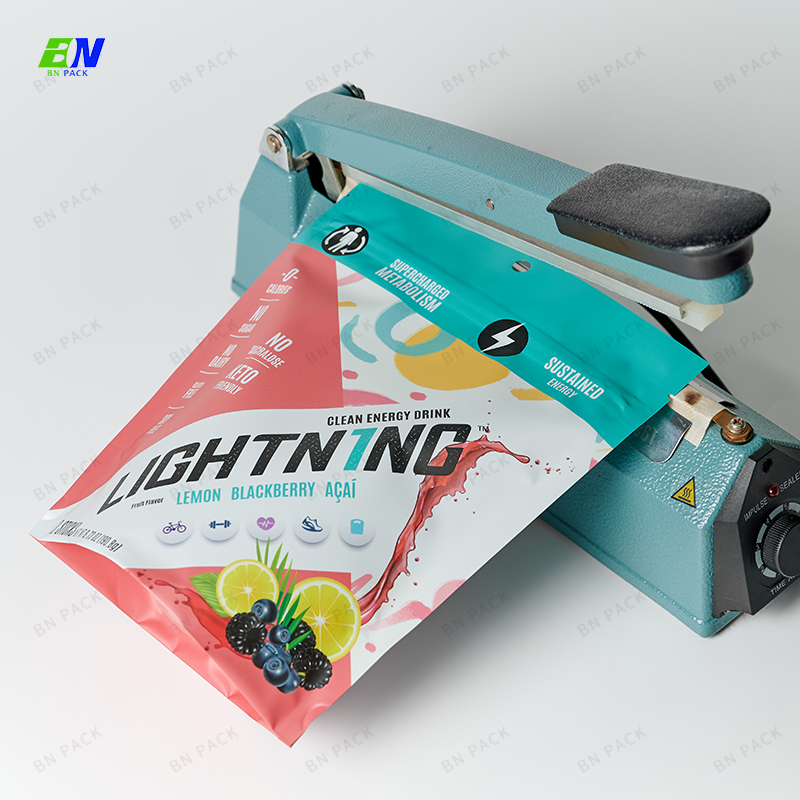 ถุงพลาสติก PLA PE PET ถุงบรรจุภัณฑ์ Standing Pouch บรรจุภัณฑ์สำหรับอาหาร