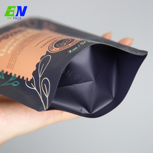 กำหนดเอง 250g 500g Stand Up ชากาแฟยืนกระเป๋าพร้อมหน้าต่าง